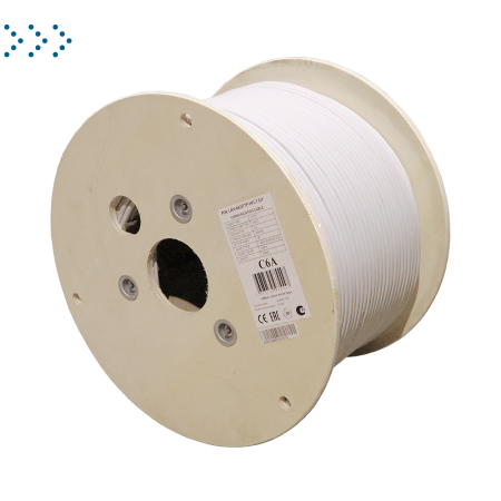 Кабель LANMASTER S/FTP, 4 пары, Кат. 6A, с перегородкой, LSZH, нг(А)-HF, 305 м